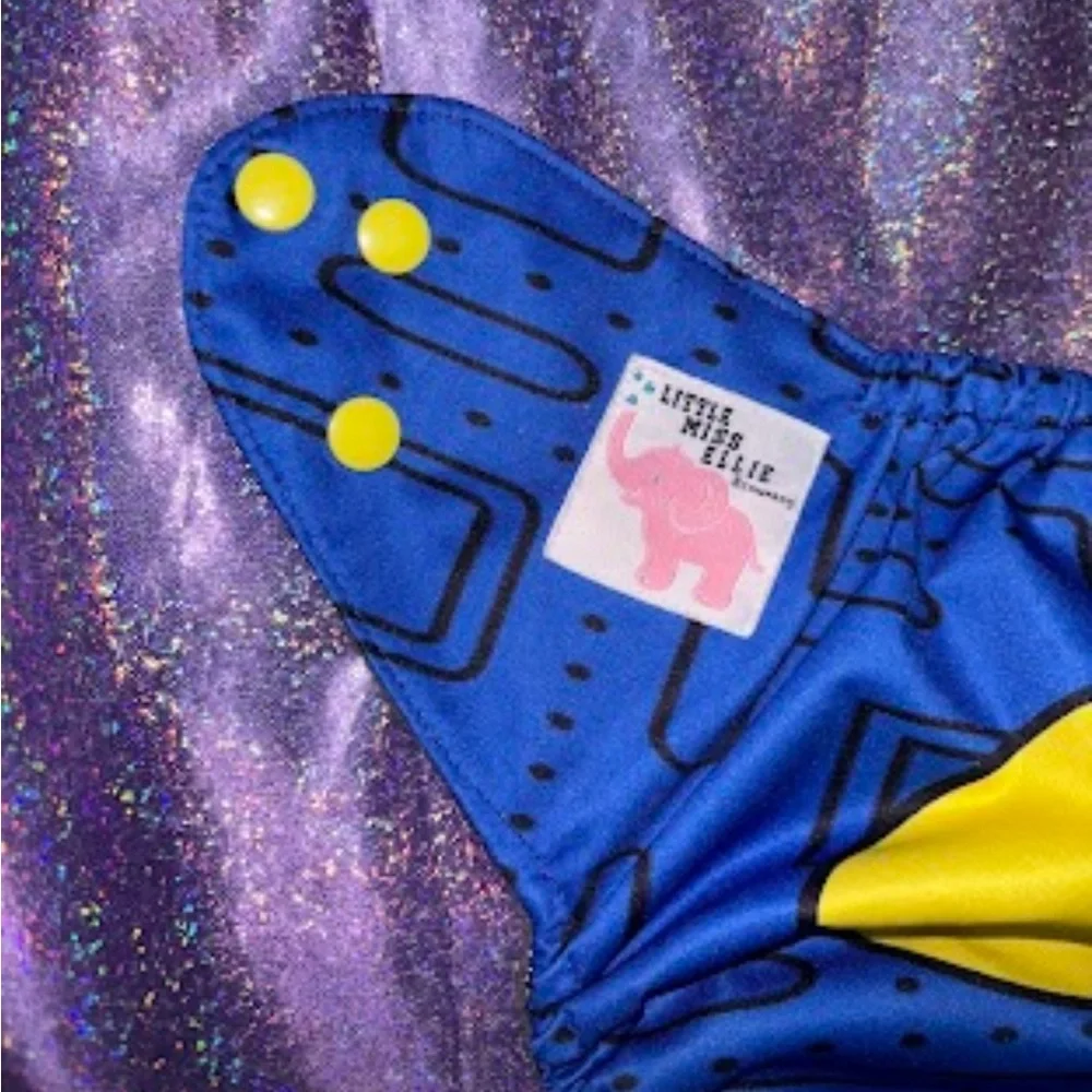 PAC Man cloth diaper